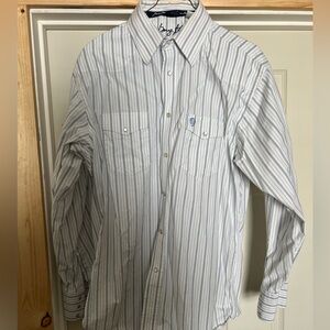 Vintage Wrangler George Straight Button Up (Large)